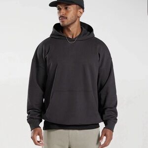 NWT Gymshark Rest Day Essentials Hoodie in Onyx Grey